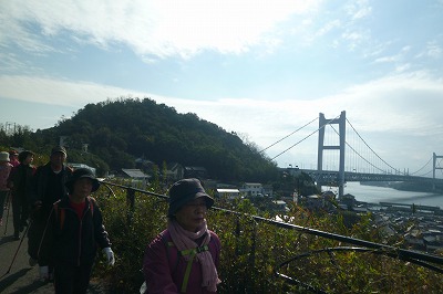 風の道に入ると涼しい風が吹いた