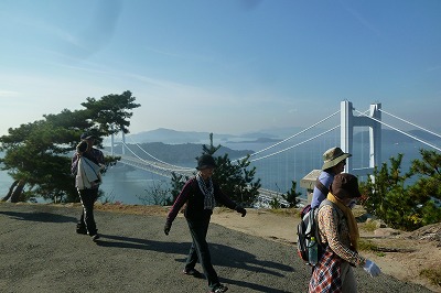 眺めは最高な山頂付近