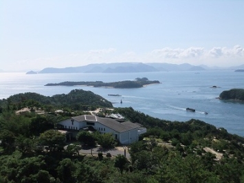 Top of Mt.Washuzan(133m)
山頂から